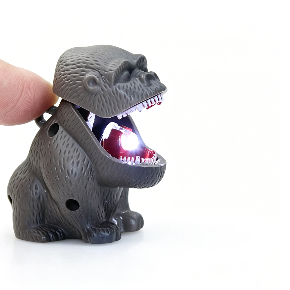 Open-mouthed Gorilla Keychain