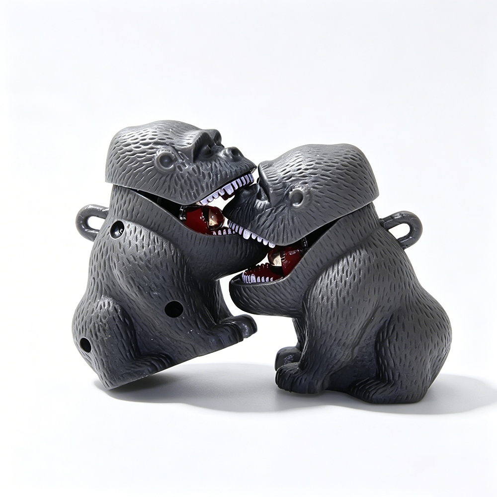 Open-mouthed Gorilla Keychain