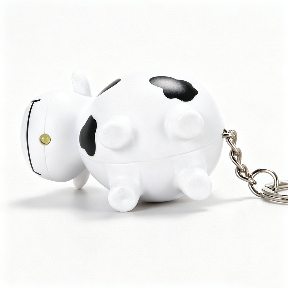 Cow LED Keychain