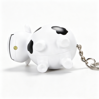 Cow LED Keychain