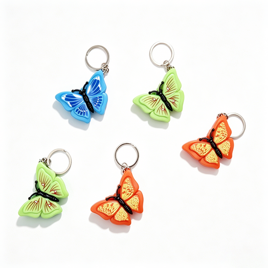 Butterfly LED Keychain