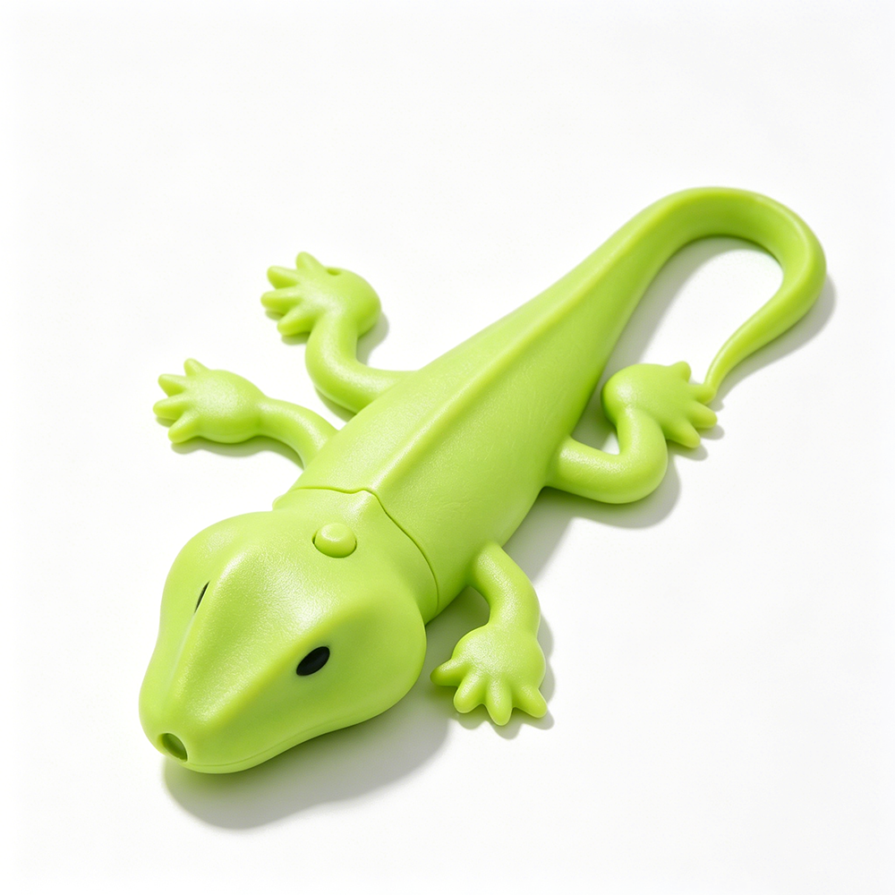 Lizard Light & Sound Keychain