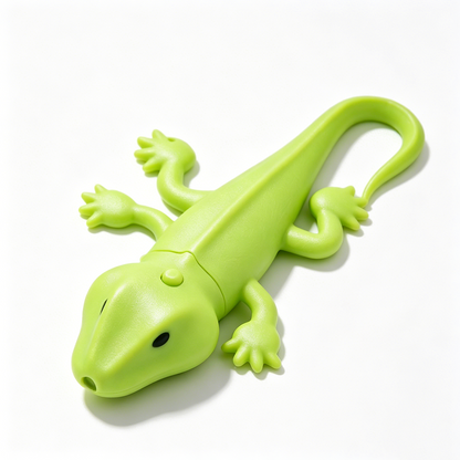 Lizard Light & Sound Keychain