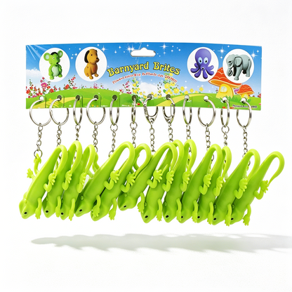 Lizard Light & Sound Keychain