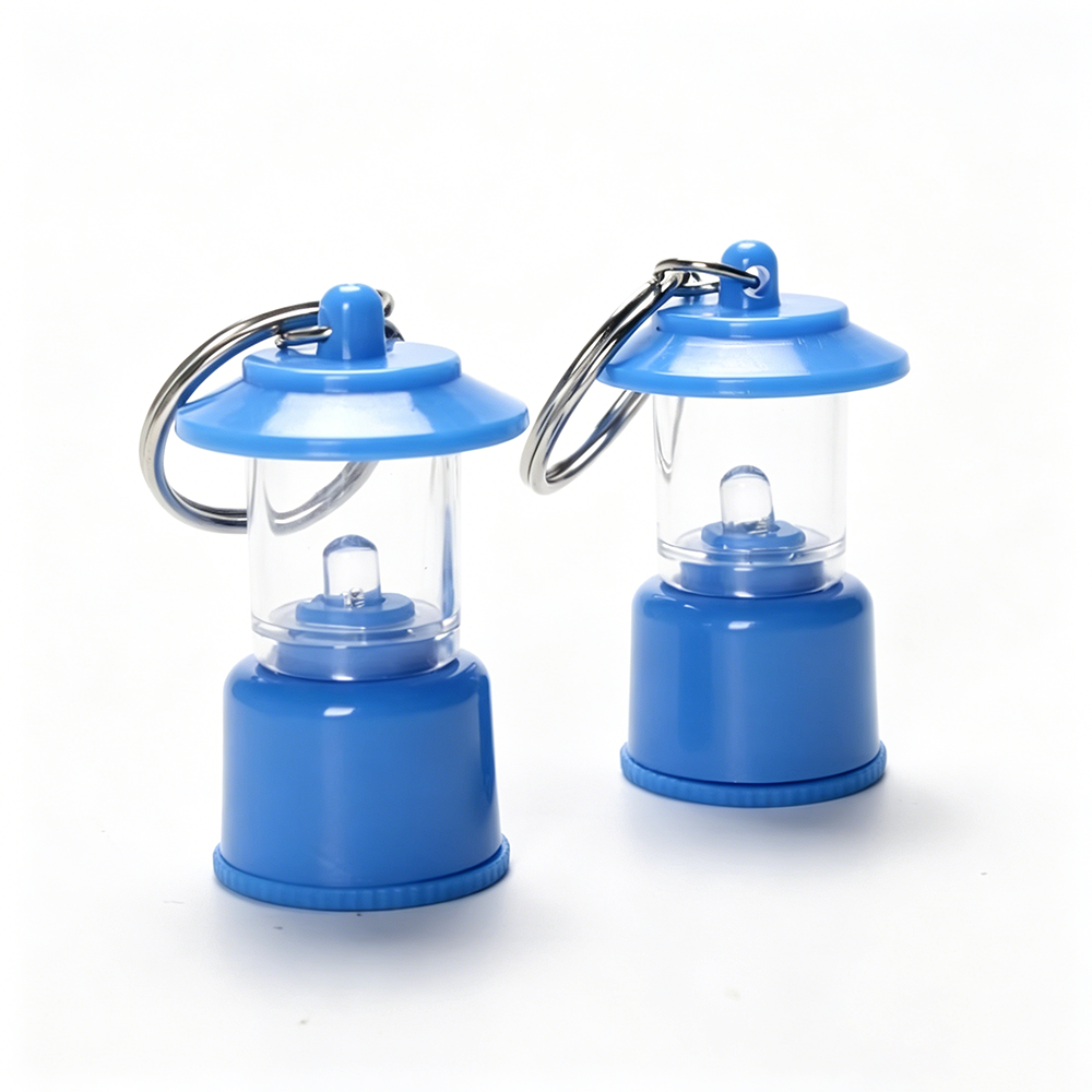 Blue Lamp LED Keychain