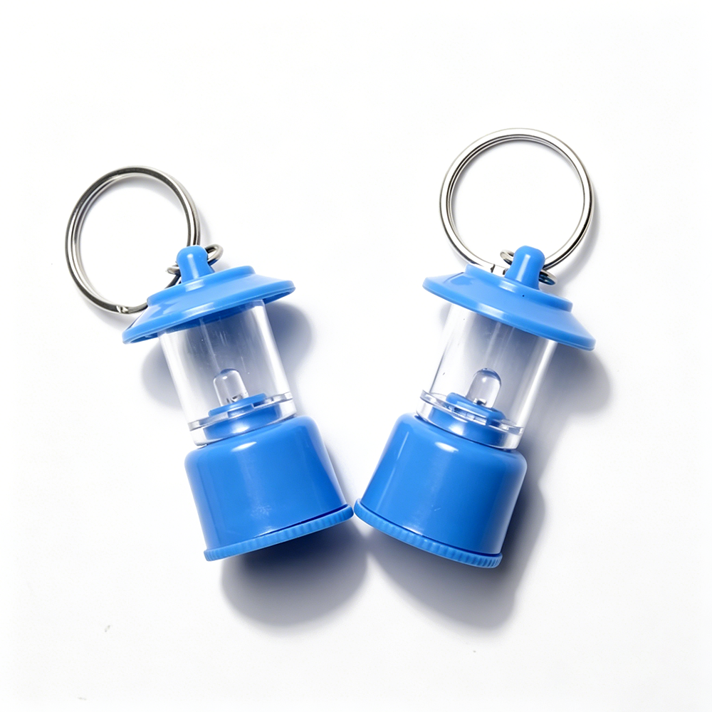 Blue Lamp LED Keychain