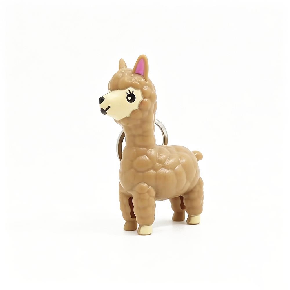 Alpaca LED Keychain