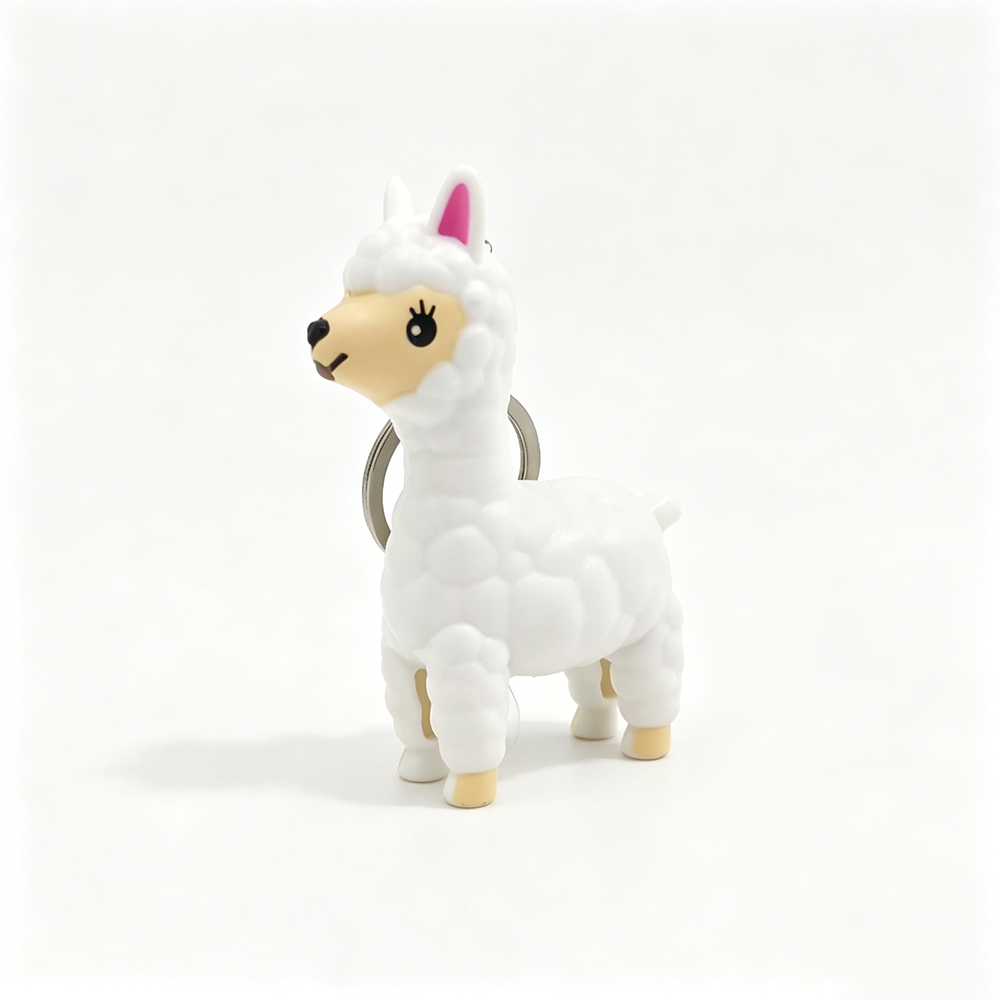 Alpaca LED Keychain