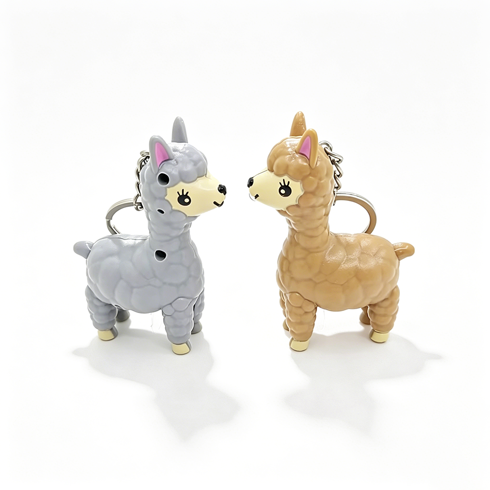 Alpaca LED Keychain