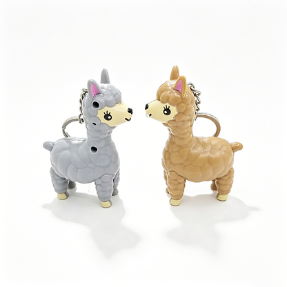 Alpaca LED Keychain