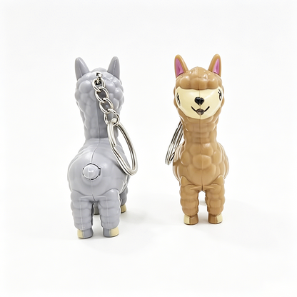 Alpaca LED Keychain