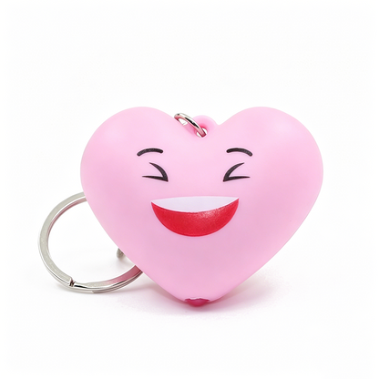 Heart Expression Confession Keychain