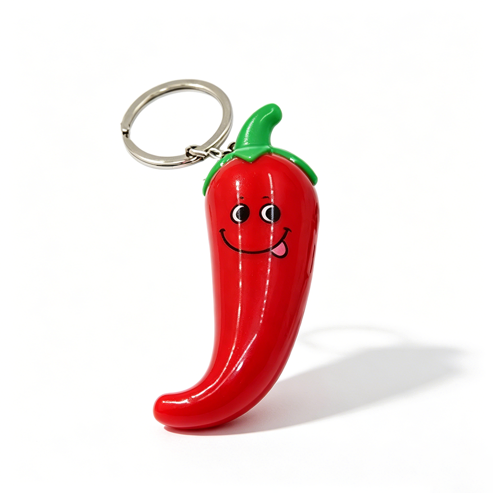 Chili LED Sound Keychain