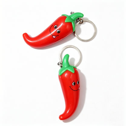 Chili LED Sound Keychain