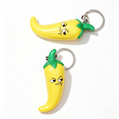 Chili LED Sound Keychain