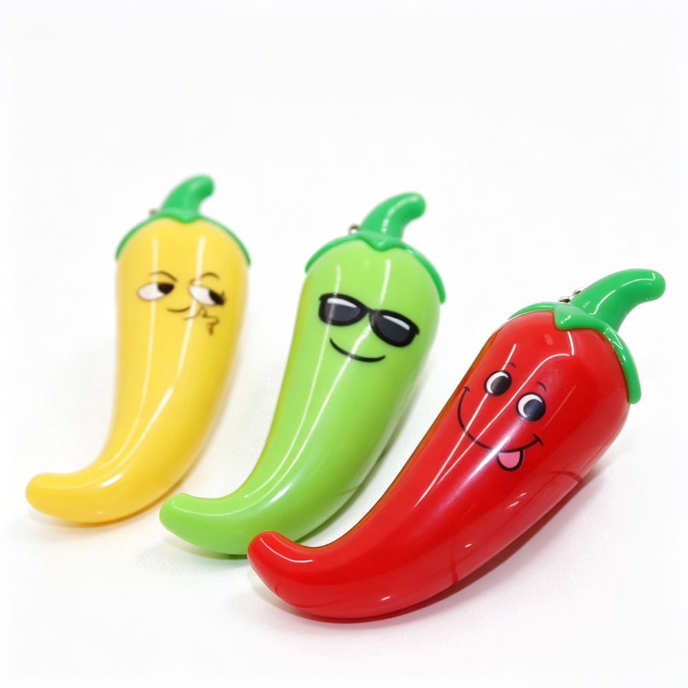Chili LED Sound Keychain