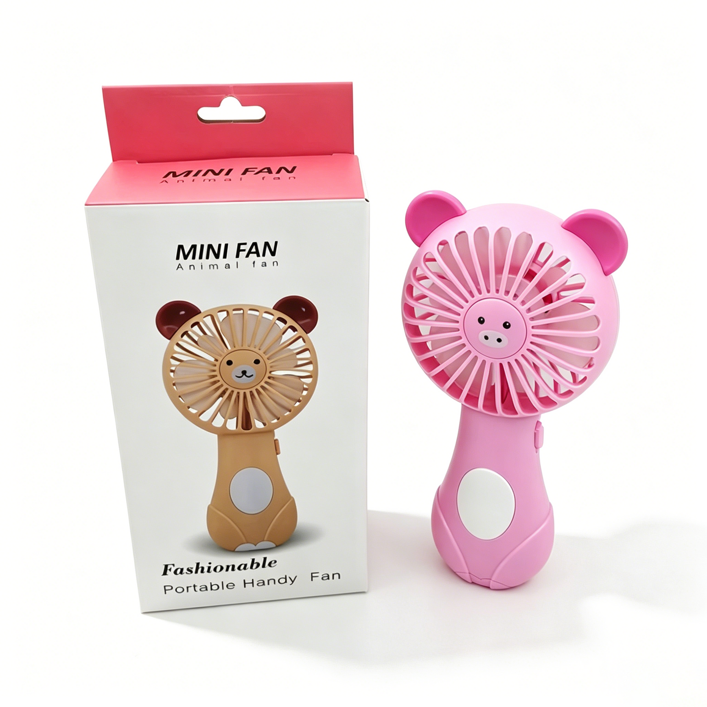 Animal-shaped Dry Battery Handheld Fan
