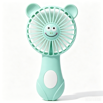 Animal-shaped Dry Battery Handheld Fan
