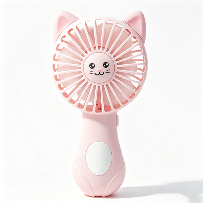 Animal-shaped Dry Battery Handheld Fan