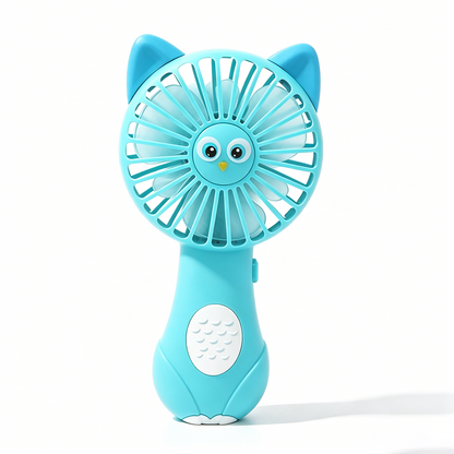 Animal-shaped Dry Battery Handheld Fan