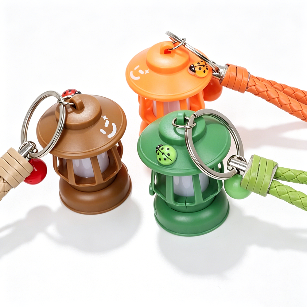 Camping Mini Night Light Keychain