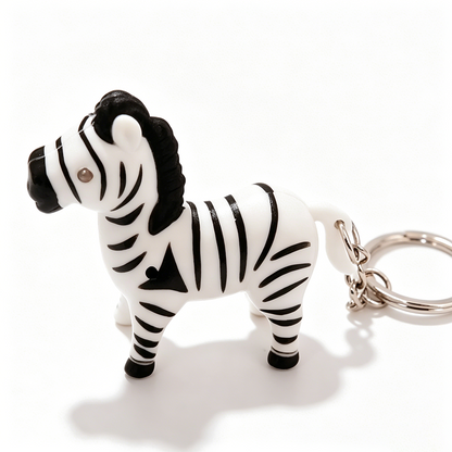 Horse LED Sound Keychain