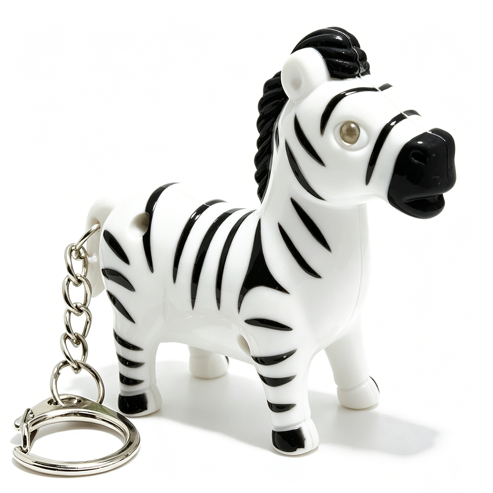 Horse LED Sound Keychain
