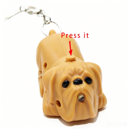 Shar-Pei LED Keychain