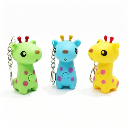 Giraffe LED Keychain