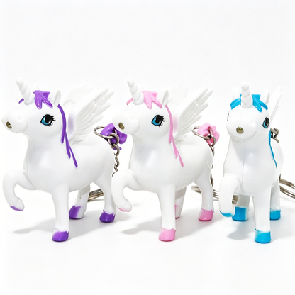 Unicorn LED Keychain