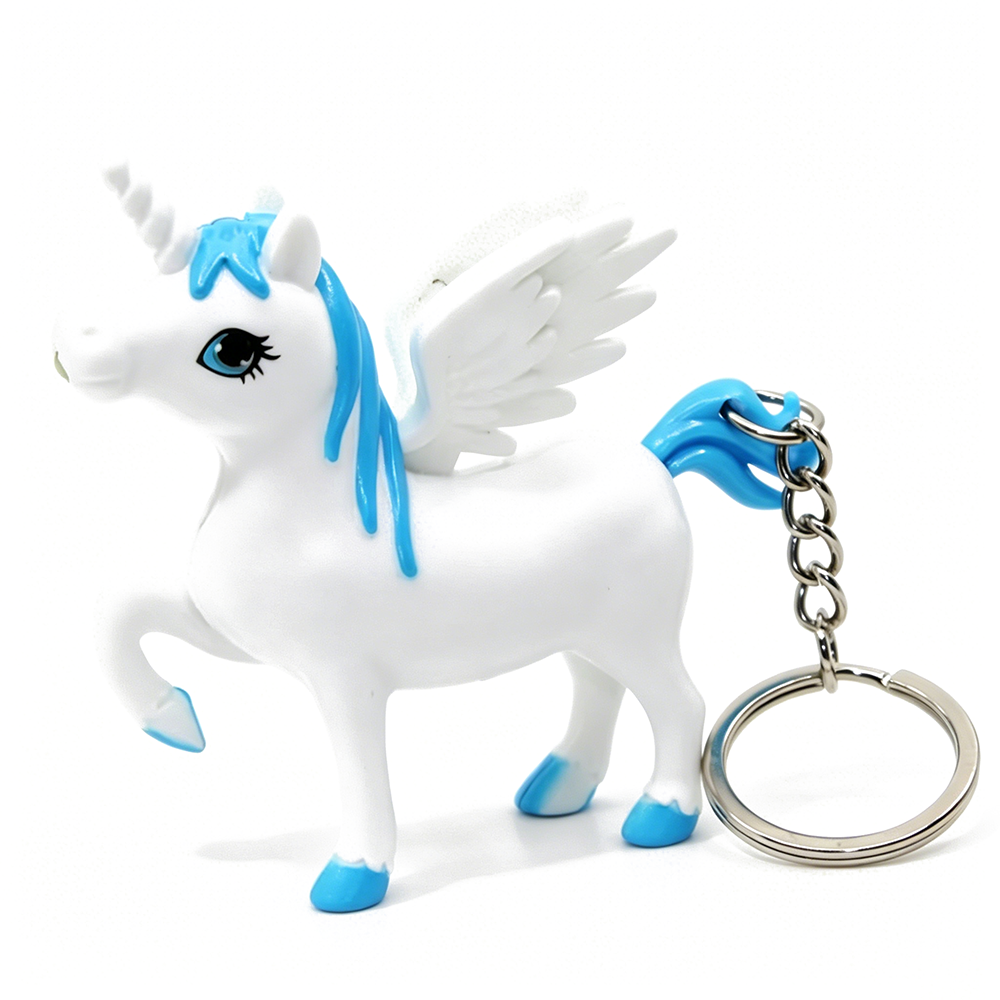 Unicorn LED Keychain