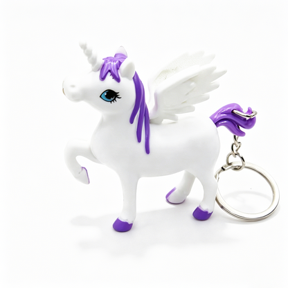 Unicorn LED Keychain