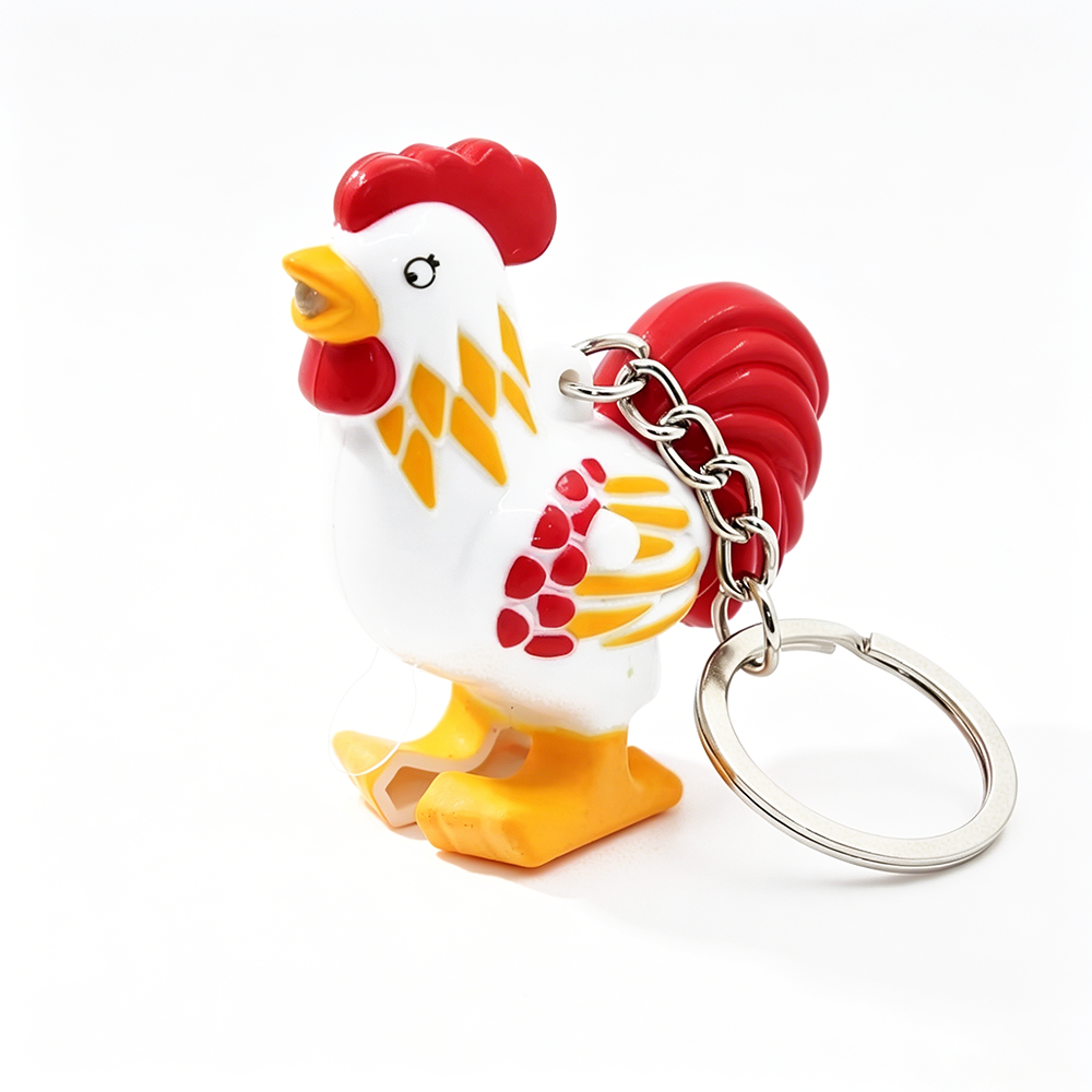 Rooster LED Keychain
