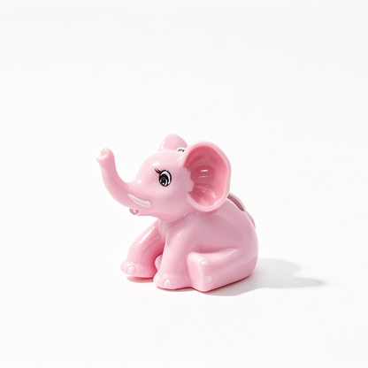 Colorful Elephant LED Keychain