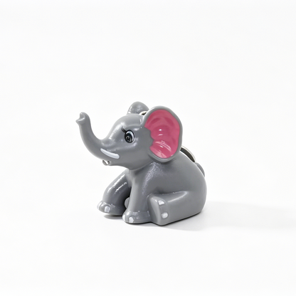 Colorful Elephant LED Keychain