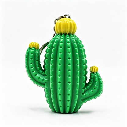 Cactus LED Keychain