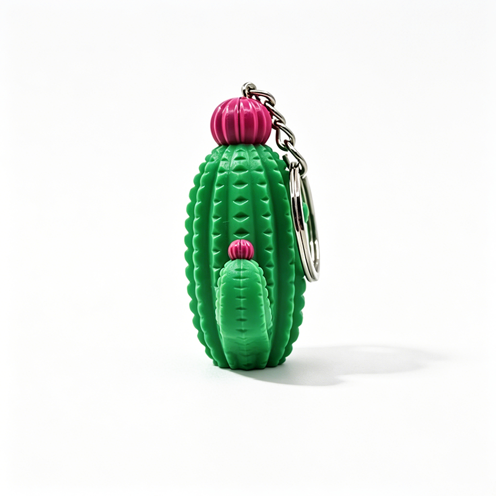 Cactus LED Keychain