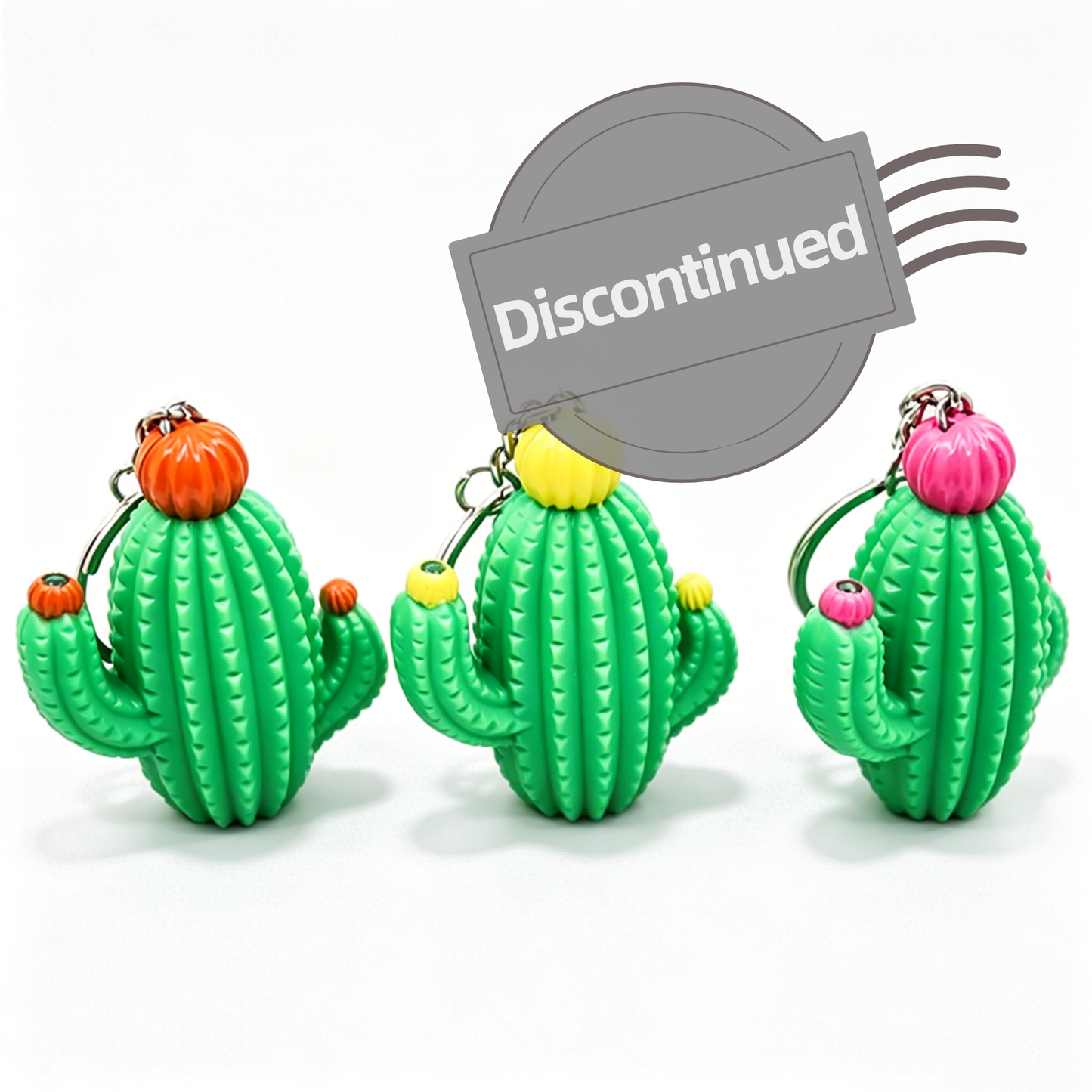 Cactus LED Keychain