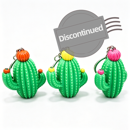 Cactus LED Keychain