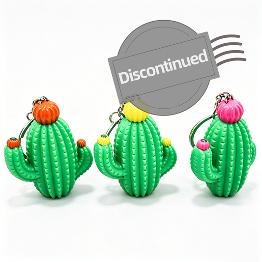 Cactus LED Keychain