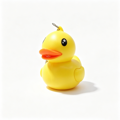 Duck LED Sound Keychain