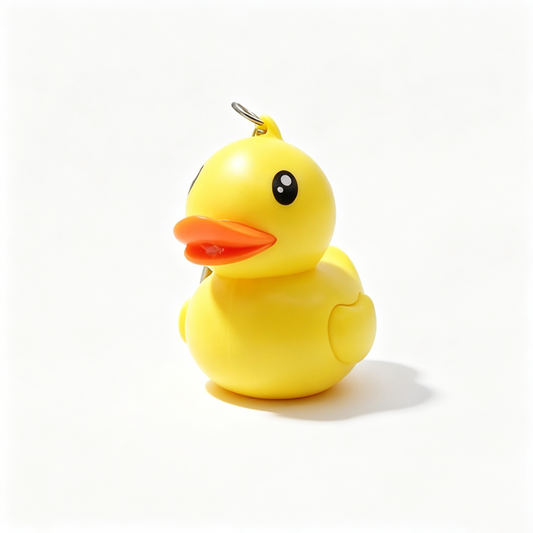 Duck LED Sound Keychain