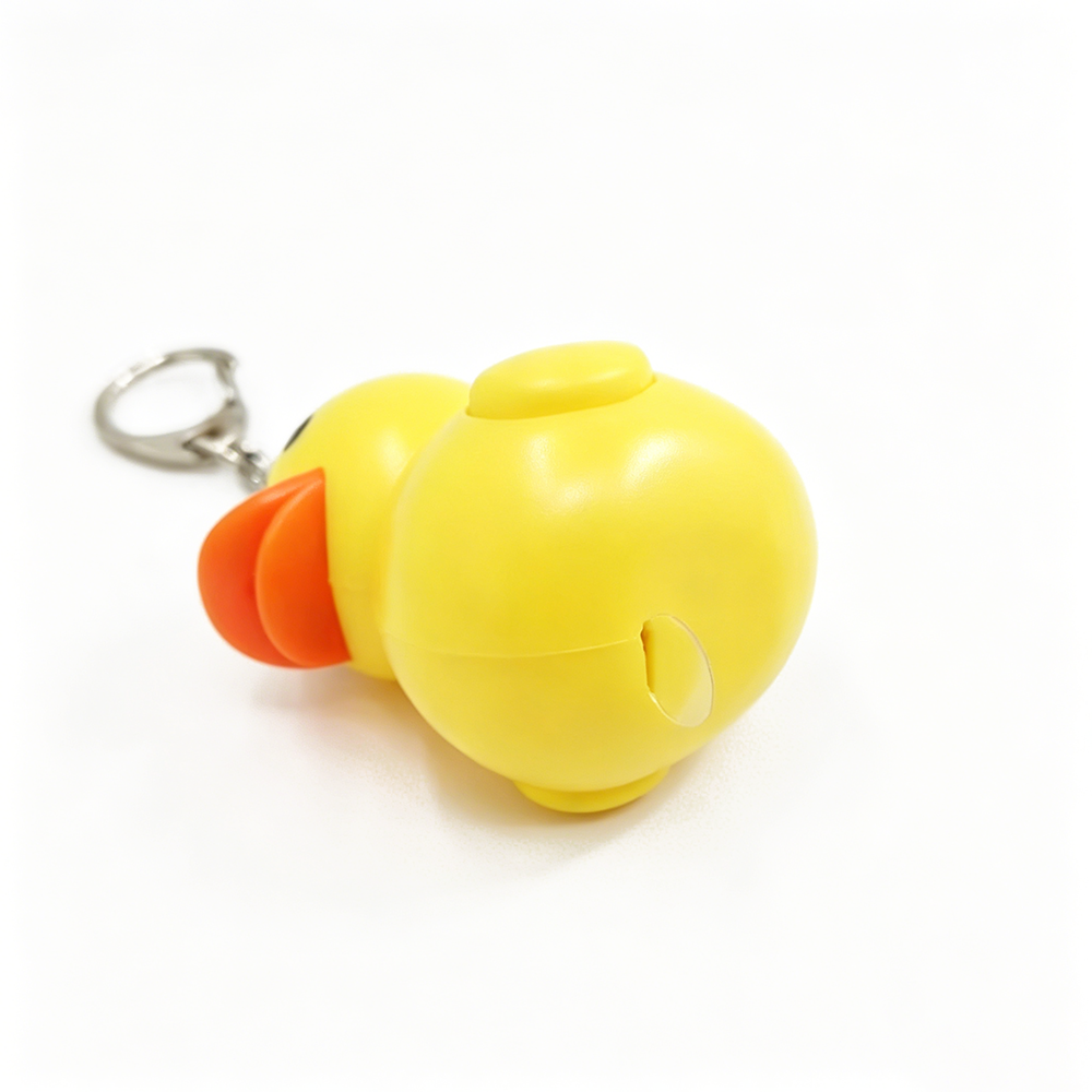 Duck LED Sound Keychain