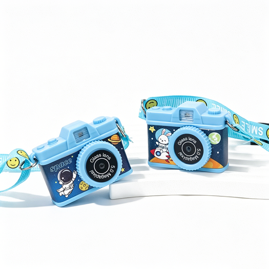 No.9 Camera LED Sound Keychain