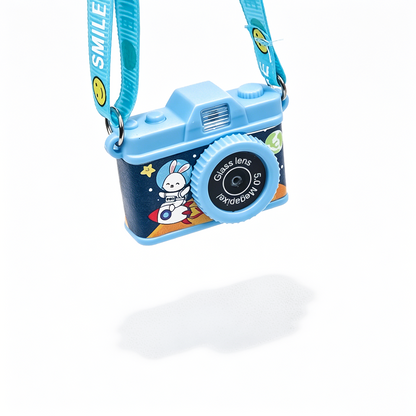 No.9 Camera LED Sound Keychain