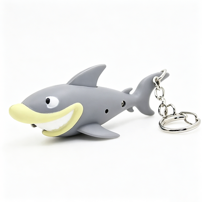 Shark LED Keychain