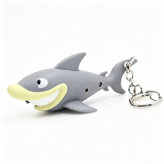 Shark LED Keychain