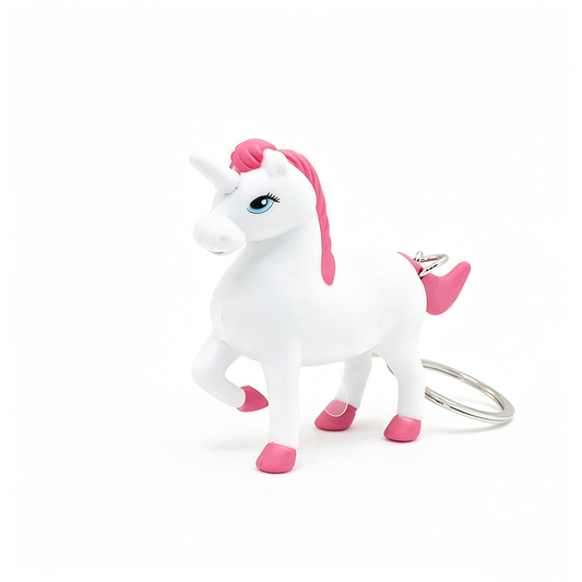 Unicorn LED Sound Keychain