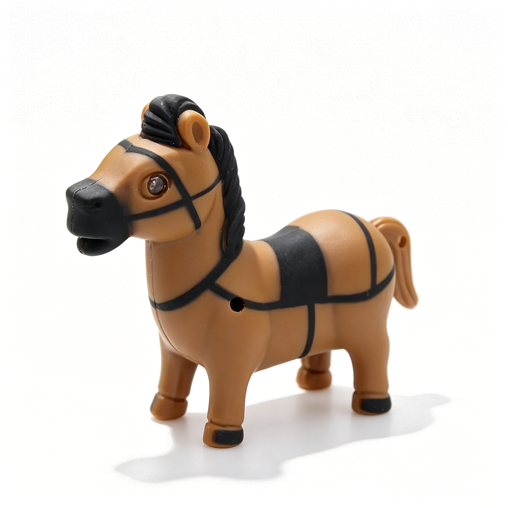 Trojan Horse LED Sound Keychain