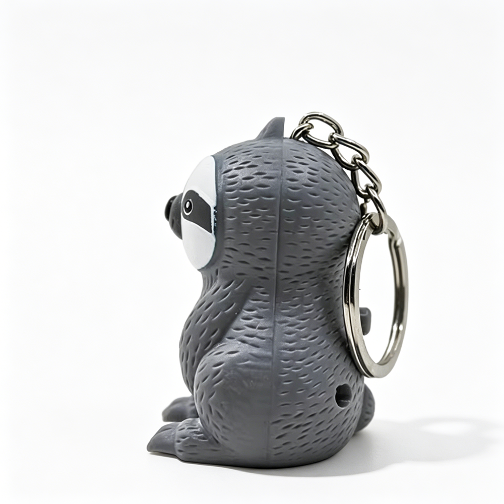 Sloth LED Sound Keychain